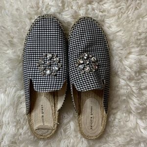 Patricia Green Jeweled Espadrille Mule